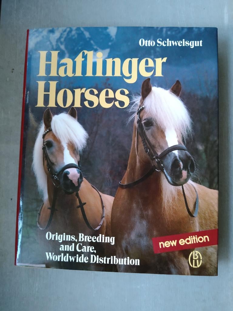 Haflinger horses, Ophalen of Verzenden, Gelezen, Paarden of Pony's