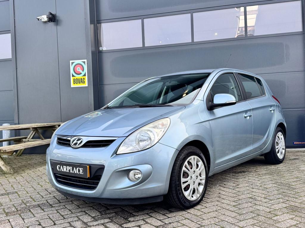 Hyundai I20-Atomaat-Eerste eigenaar 1.4i i-Motion, Auto's, Euro 5, 4 cilinders, 1396 cc, Blauw
