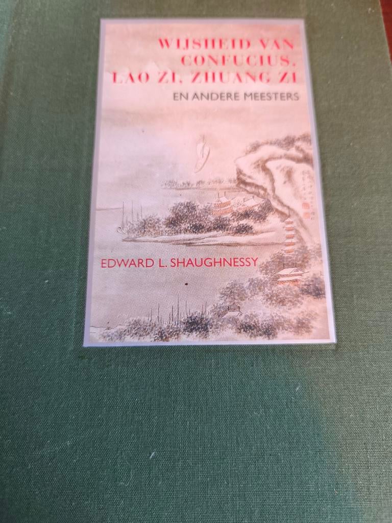 Wijsheid van Confucius, Lao Zi, Boeken, Ophalen of Verzenden, Zo goed als nieuw, Edward L. Shaughnessy