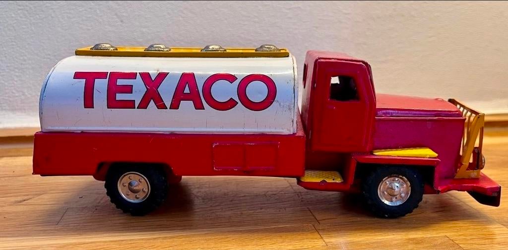 Vintage Texaco Tankwagen Speelgoed - Made in Japan (23cm), Ophalen of Verzenden