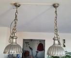 Stoere industriële hanglamp (2 stuks), Ophalen, Zo goed als nieuw, Metaal, Minder dan 50 cm