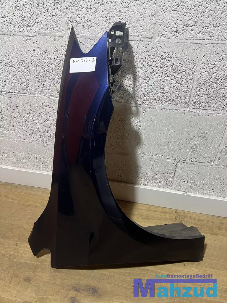 VW GOLF 7 blauw rechts voorscherm zijscherm 2012-2019, Gebruikt, Volkswagen, Volkswagen AG, Vw@volkswagen.de