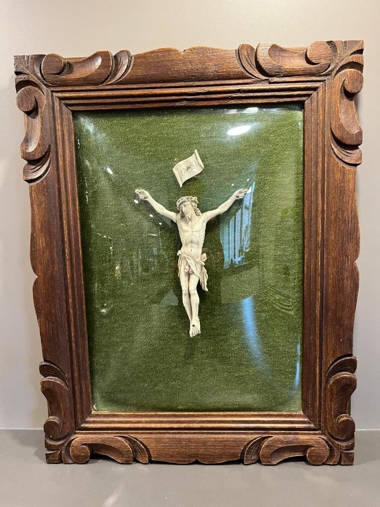 Corpus Christi van gesculpteerd ivoor, Antiek en Kunst, Ophalen of Verzenden