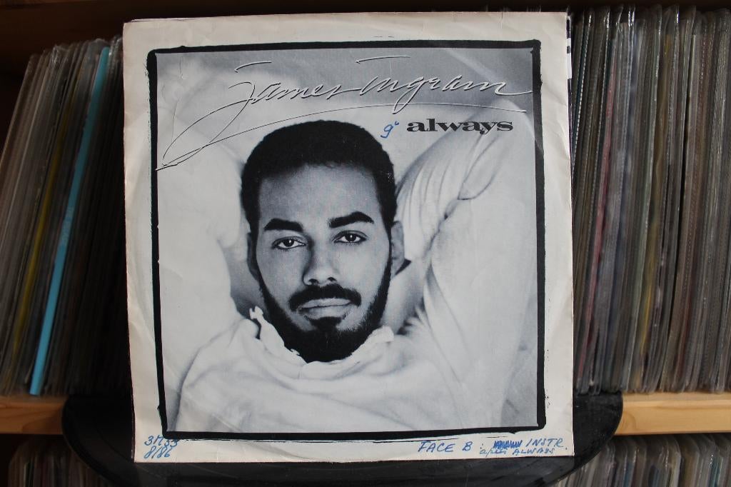 7" Single James Ingram - Always + Instrumental, Gebruikt, 7 inch, Single, Ophalen of Verzenden