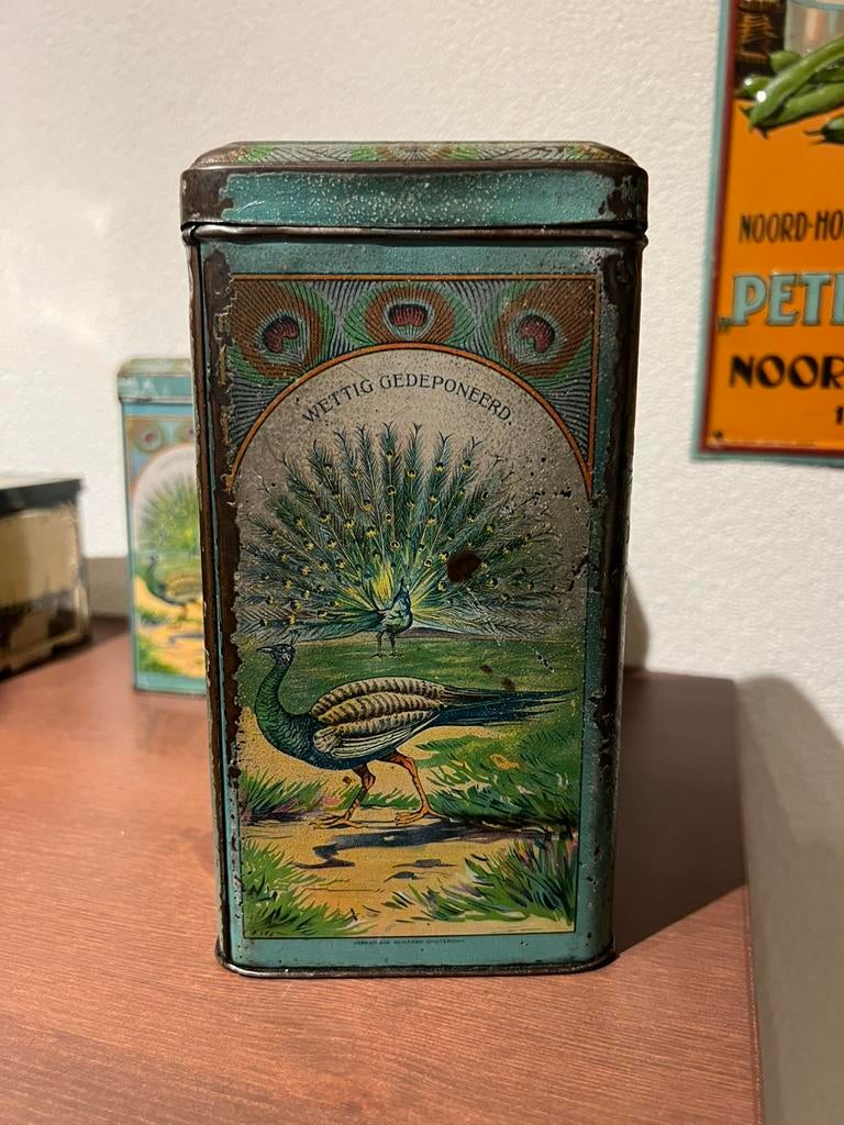 Kamphuys Zaandam Pauwin cacao, Verzamelen, Blikken, Ophalen of Verzenden, Zo goed als nieuw, Overige