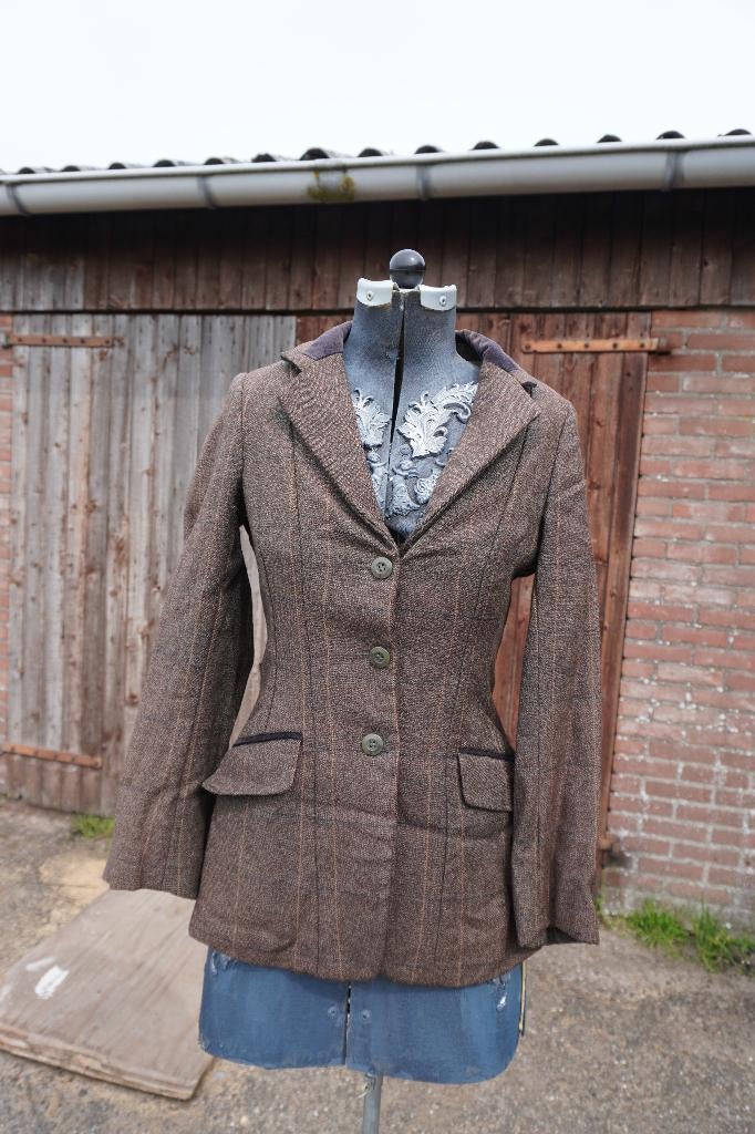 Shires Huntingdon Tweed jasje - wol, EUR34, UK30,US6, Gebruikt, Overige soorten, Ophalen of Verzenden, Dames