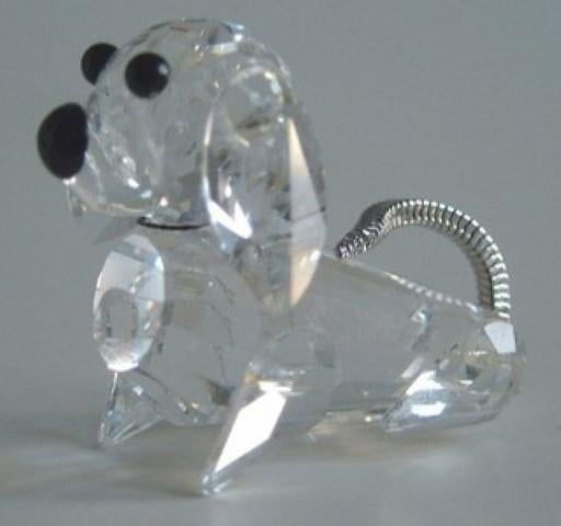 Swarovski Tekkel Mini USA incl.doos & certificaat, Ophalen of Verzenden, Nieuw, Figuurtje