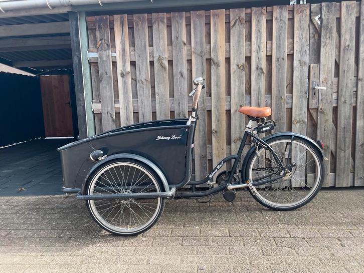 Elektrische bakfiets opknapper, Fietsen en Brommers, Fietsen | Bakfietsen, Gebruikt, Johnny Loco, 3 kinderen, Elektrisch, Ophalen
