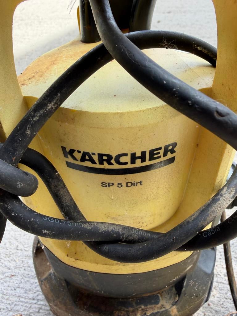 Karcher SP 5 Dirt vuilwaterpomp, Tuin en Terras, Waterpompen, Ophalen of Verzenden, Gebruikt, Elektrisch, Dompelpomp