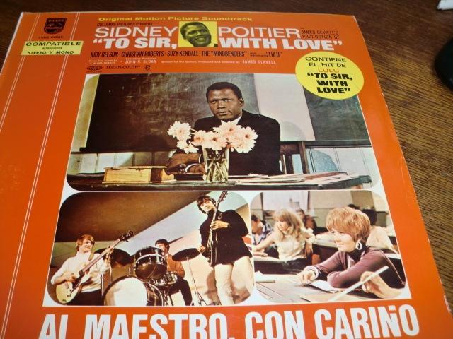 To Sir, With Love Soundtrack Philips LP  Venezuela   1967, Cd's en Dvd's, Vinyl | Filmmuziek en Soundtracks, Gebruikt, 12 inch