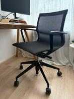 Vitra Physix bureaustoel zwart onderstel Fleecenet zwart, Ophalen, Zo goed als nieuw, Zwart