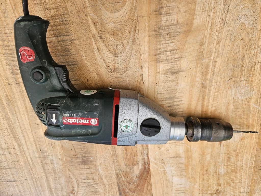 Metabo Klopboormachine, Doe-het-zelf en Verbouw, Gereedschap | Boormachines, Ophalen of Verzenden, Boormachine, Klopboormechanisme
