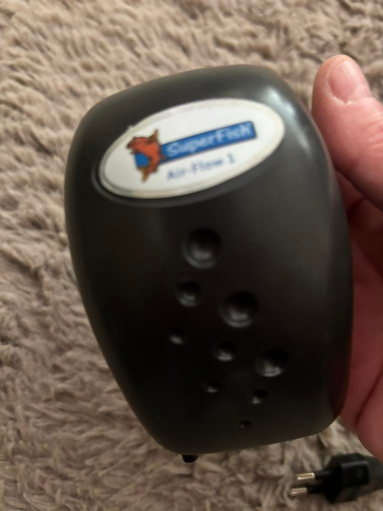 Luchtpom superfish, Dieren en Toebehoren, Vissen | Aquaria en Toebehoren, Ophalen, Zo goed als nieuw