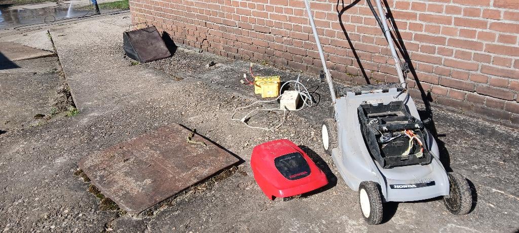 Honda grasmaaier, Tuin en Terras, Grasmaaiers, Ophalen, Honda, Gebruikt, Accu-grasmaaier