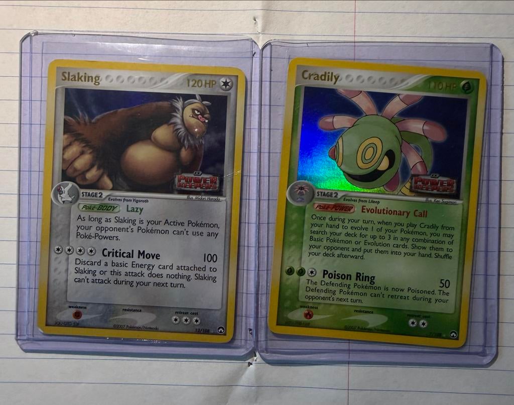 Pokémon kaarten EX Power Keepers Reverse Holo Stamped, Ophalen of Verzenden, Gebruikt, Meerdere kaarten, Foil