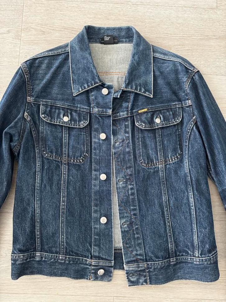 Diesel; Stijlvol spijkerjack, donkerblauw, Kleding | Dames, Jassen | Zomer, Zo goed als nieuw, Maat 42/44 (L), Blauw, Ophalen of Verzenden