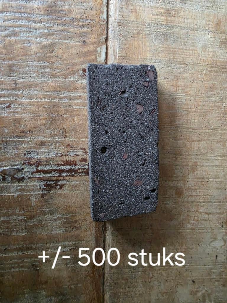 Steenstrips zwart antraciet - Diverse afmetingen, Ophalen, Nieuw, Bakstenen