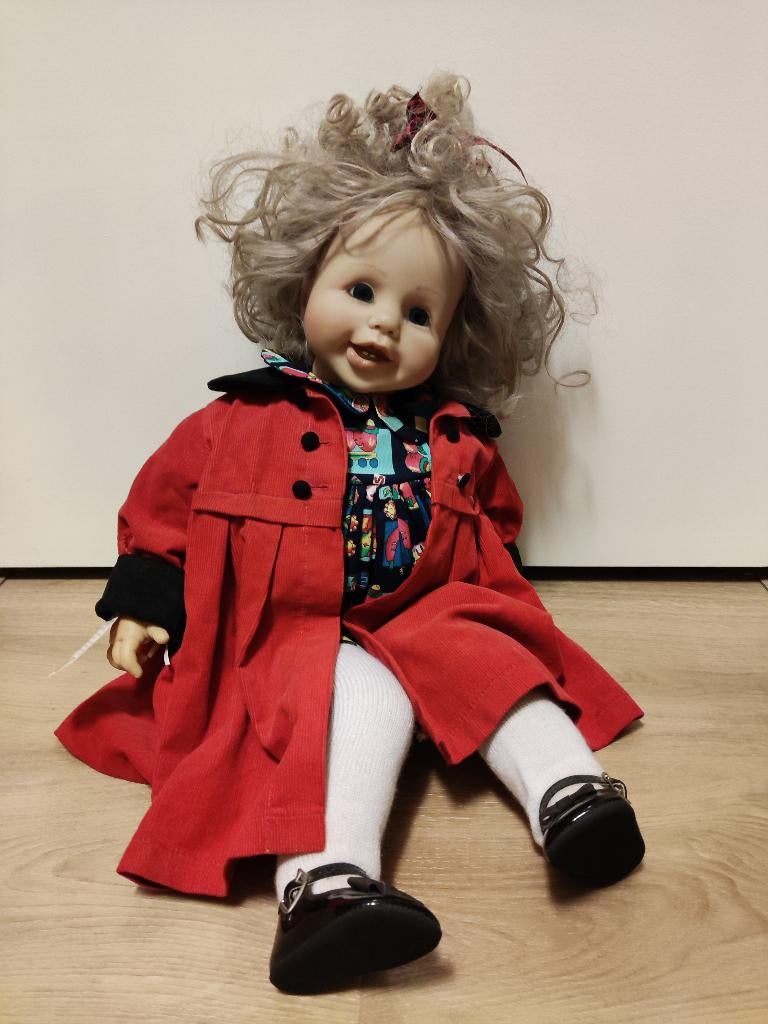 Zapf creation pop, Brigitte Leman, Verzamelen, Poppen, Ophalen of Verzenden, Zo goed als nieuw, Pop