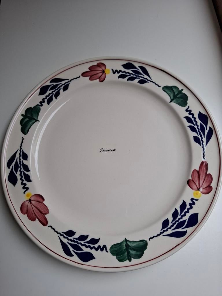 Boerenbont ovale schaal 27cm 9 stuks. Nieuw., Nieuw, Ophalen of Verzenden, Schaal of Schalen, Aardewerk