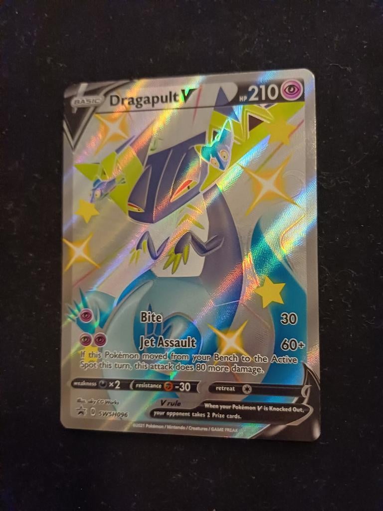 Pokémon Dragapult V Promo- SWSH096, Ophalen of Verzenden, Losse kaart