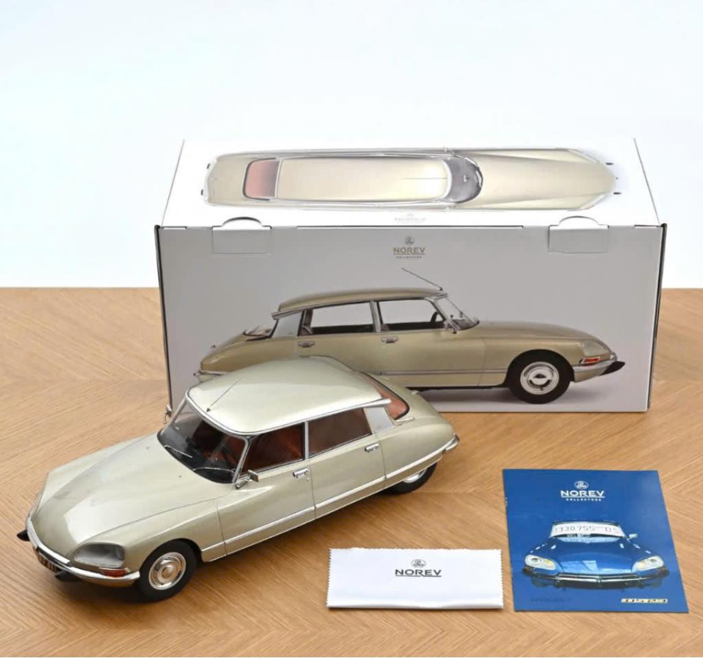 Citroen DS23 IE Pallas '73 Tholonnet Beige 1/12 NOREV 121730, Hobby en Vrije tijd, Modelauto's | 1:5 tot 1:12, Verzenden, Nieuw