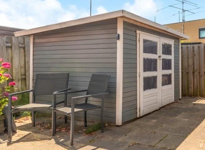 Schuurtje, Tuin en Terras, Tuinhuizen, Gebruikt, Schuur, Hout, 250 tot 500 cm, Zonder ramen, Ophalen