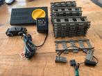 Lego Treintrafo 9 volt + motor en rails, Ophalen of Verzenden, Gebruikt, Losse stenen, Lego