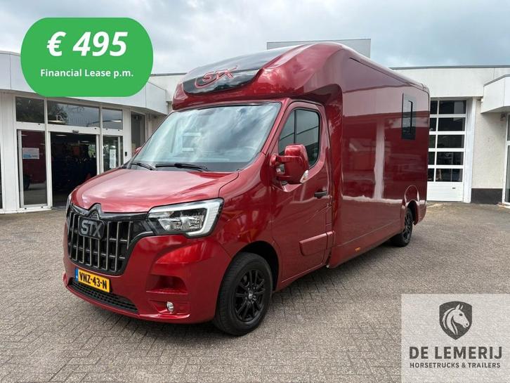 Renault Master STX Hengstenuitvoering Automaat 2022, Dieren en Toebehoren, Paarden en Pony's | Trailers en Aanhangwagens, Gebruikt