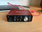 Focusrite Scarlett Solo 2nd gen audio interface, Ophalen of Verzenden, Gebruikt