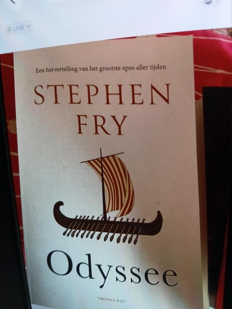 Odyssee - Stephen Fry (Homerus), Ophalen of Verzenden, Zo goed als nieuw, Stephen Fry, Europa overig