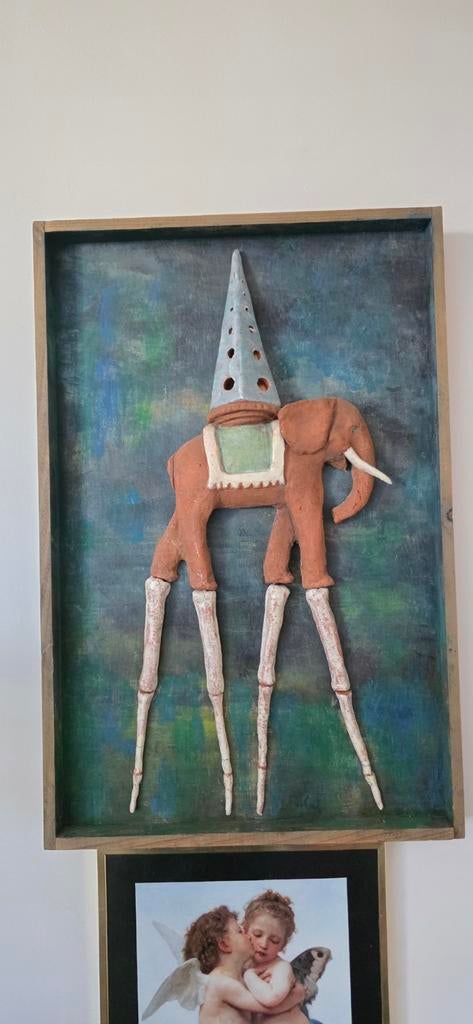 Salvador Dalí Olifant Sculptuur, Antiek en Kunst, Kunst | Beelden en Houtsnijwerken, Ophalen of Verzenden
