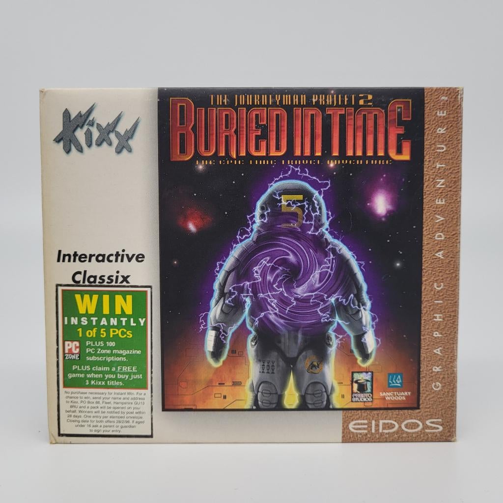 Kixx - Buried in Time - PC CD-ROM, Spelcomputers en Games, Games | Pc, Gebruikt, Avontuur en Actie, 1 speler, Vanaf 12 jaar, Ophalen of Verzenden