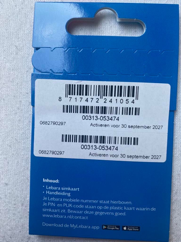 0682790297 Mooi 06 nummer tekoop!, Telecommunicatie, Prepaidkaarten en Simkaarten, Ophalen of Verzenden, Nieuw, Overige providers