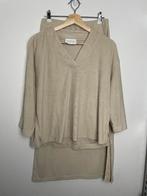 Aimee the Label creme rok met top badstof set maat XS/S, Beige, Info@aimeethelabel.nl, Ophalen of Verzenden, Maat 34 (XS) of kleiner