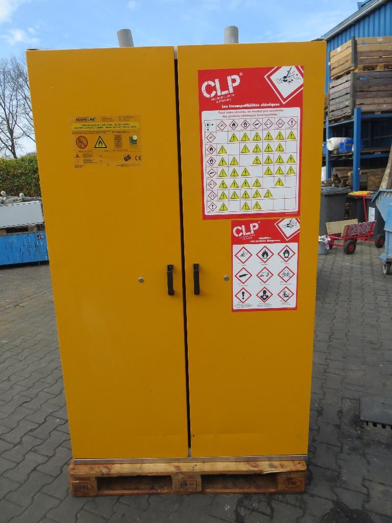 store lab chemiekast chemicalienkast milieukast met lekbak, Doe-het-zelf en Verbouw, Storelab.com, Gebruikt, Zandhaarweg, Ophalen of Verzenden