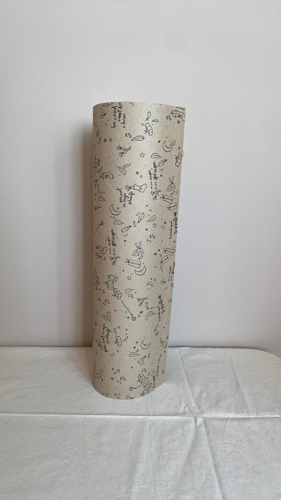 Toonbankrol cadeaupapier - Sinterklaas - Craft - 50cm x 100m, Diversen, Cadeaupapier, Ophalen, Zo goed als nieuw