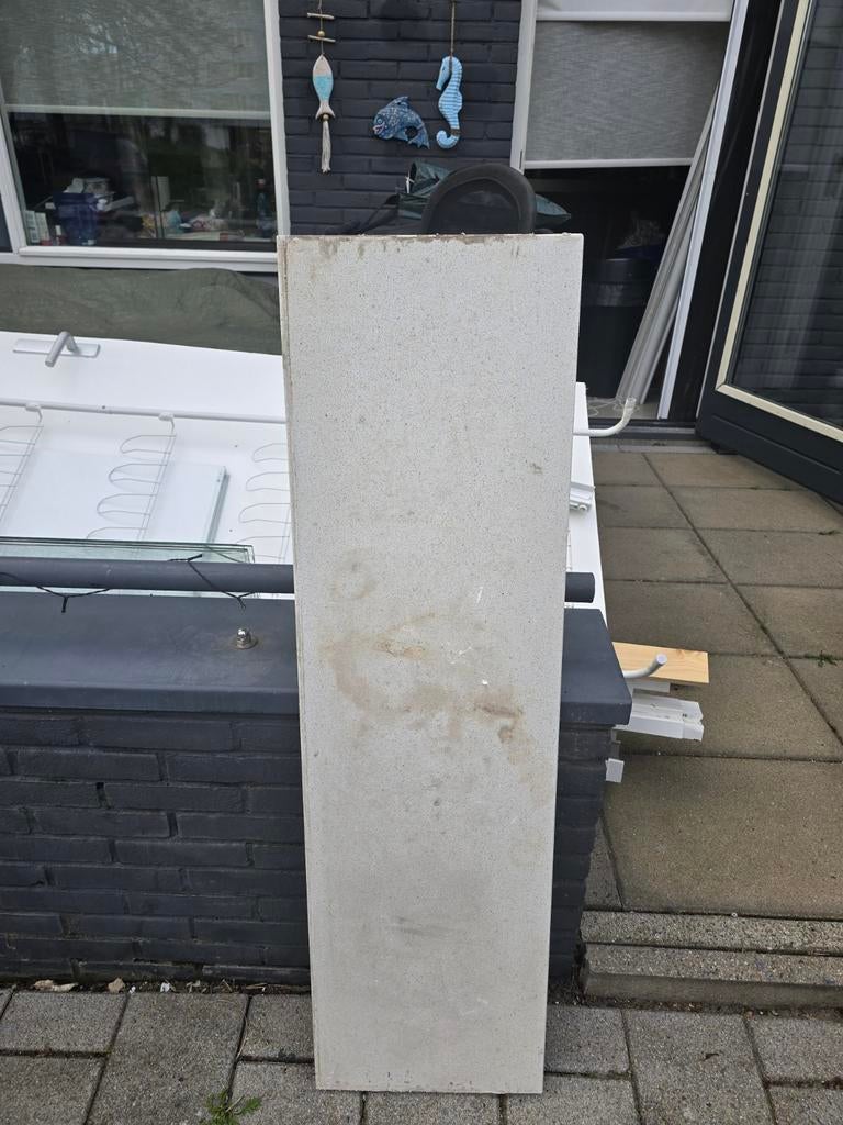 Composiet aanrechtblad, Huis en Inrichting, Keuken | Keukenelementen, Ophalen, Minder dan 50 cm, Gebruikt, 25 tot 50 cm