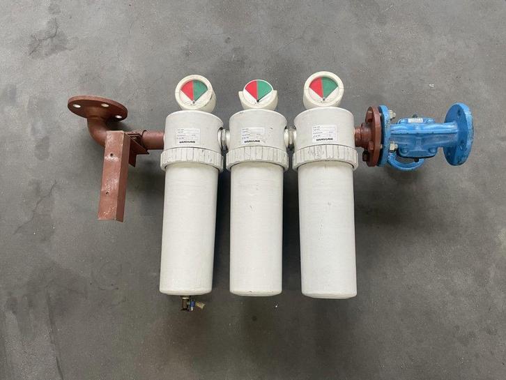 Grassair GM 272 / GP 272 / GA 272 3 voudige filterstraat, Zakelijke goederen, Machines en Bouw | Pompen en Compressoren, Ophalen of Verzenden