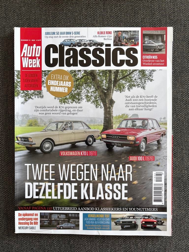 AutoWeek Classics nummer 13 2022, Ophalen of Verzenden, Nieuw, Algemeen