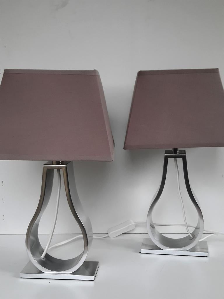 Ikea Klabb tafellampen, Huis en Inrichting, Lampen | Tafellampen, Ophalen of Verzenden, Zo goed als nieuw, Stof, Minder dan 50 cm