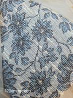 Bloemen gordijnen blauw, Ophalen, 100 tot 150 cm, Nieuw, Bloemetjes