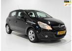 Opel Corsa 1.4-16V Enjoy Airco|Cruise|NEW APK, Voorwielaandrijving, Gebruikt, Zwart, 4 cilinders