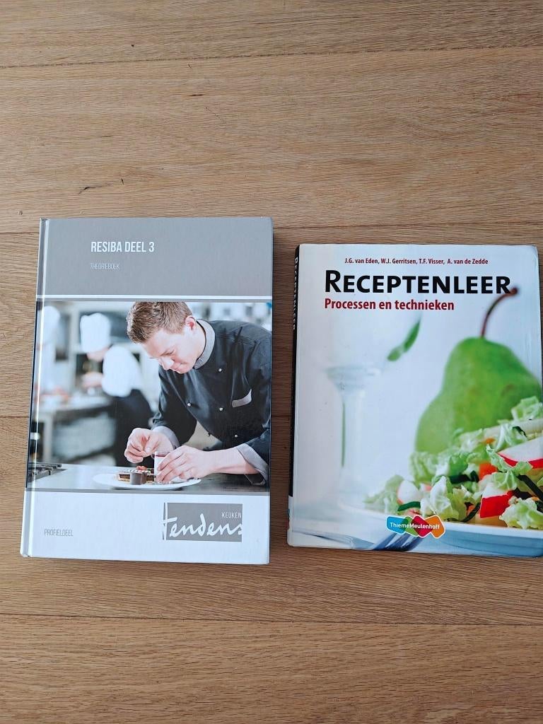 Resiba deel 3 en Receptenleer Processen en Technieken, Boeken, Ophalen of Verzenden, Beta, Zo goed als nieuw, MBO