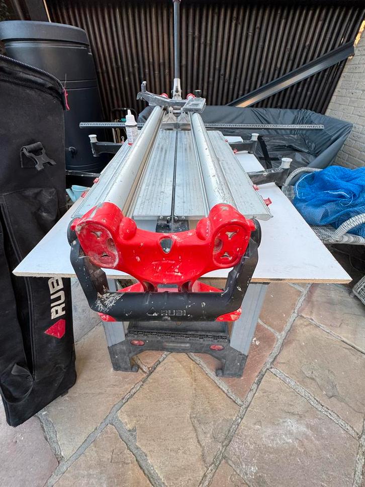 Rubi TZ 850 Tegelsnijder - Krachtpatser voor Grote Tegels, Doe-het-zelf en Verbouw, Gereedschap | Handgereedschap, Gebruikt, Ophalen