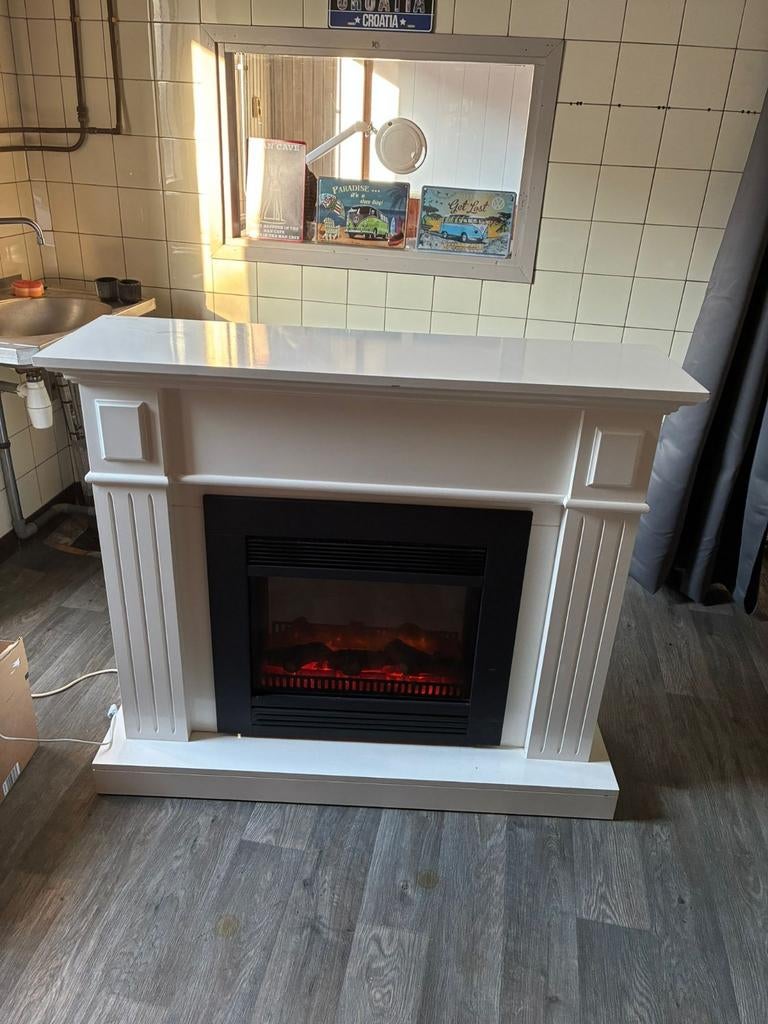 Mooie openhaard, Ophalen, Vrijstaande haard, Houthaard