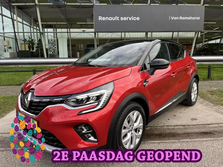 Renault Captur 1.6 E-Tech Hybrid 145PK Intens / Keyless / Cr, Auto's, Renault, Bedrijf, Te koop, Captur, ABS, Achteruitrijcamera