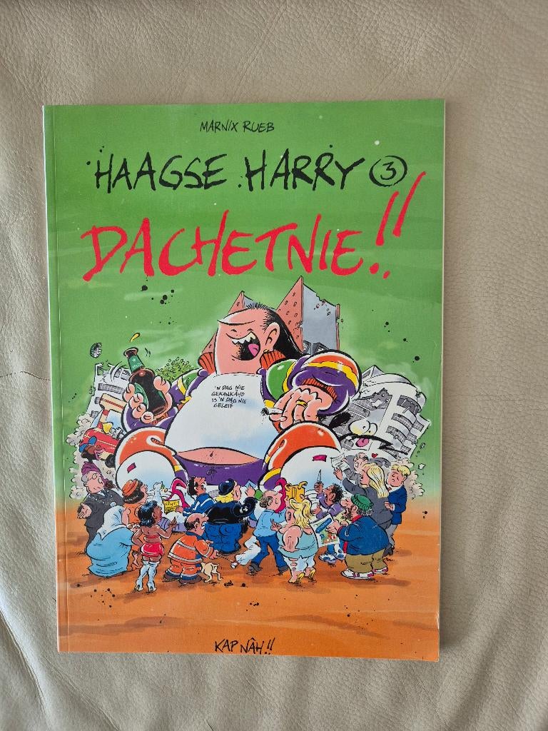 Haagse Harry 3, Eén stripboek, Ophalen of Verzenden, Zo goed als nieuw, Marnix Rueb