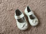 Baby kinderschoentjes,wit met klittenband maat 23.Zgan, Ophalen of Verzenden, Gebruikt, Meisje, Schoenen
