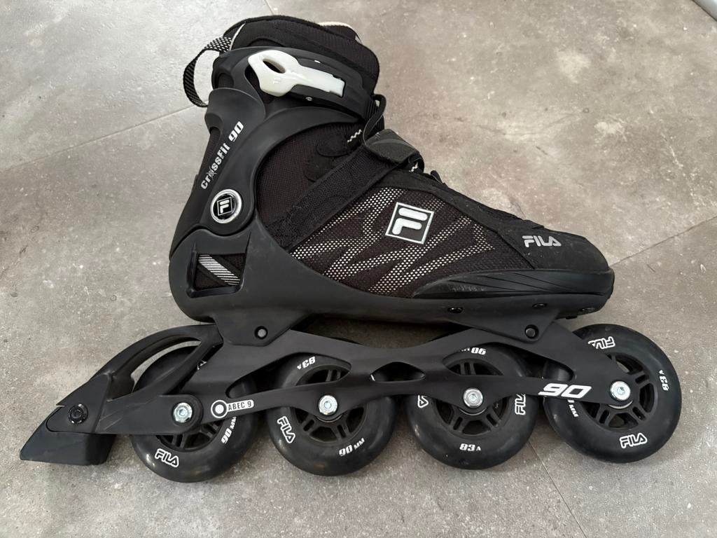 FILA Crossfit 90 skates (mt 41/42) met protector set, Overige merken, Ophalen of Verzenden, Zo goed als nieuw, Dames