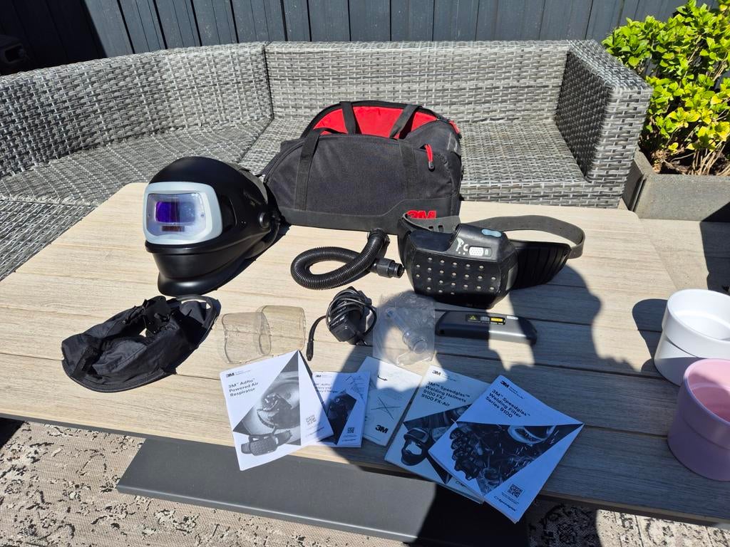 Speedglas laskap FX  Lasfilter 9100V met adflo, Lasfilter, Ophalen of Verzenden